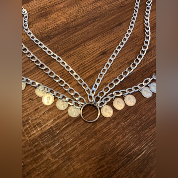 Multi layered Belt Style Body Chain/ Belt / Jewelry / Belly Chsin - Picture 4 of 4